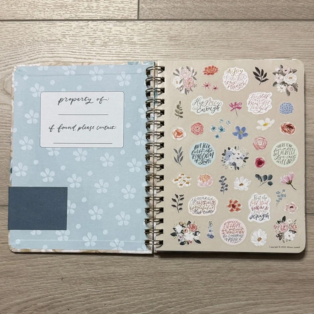 NWT-Scriptures & Florals 2026 Planner